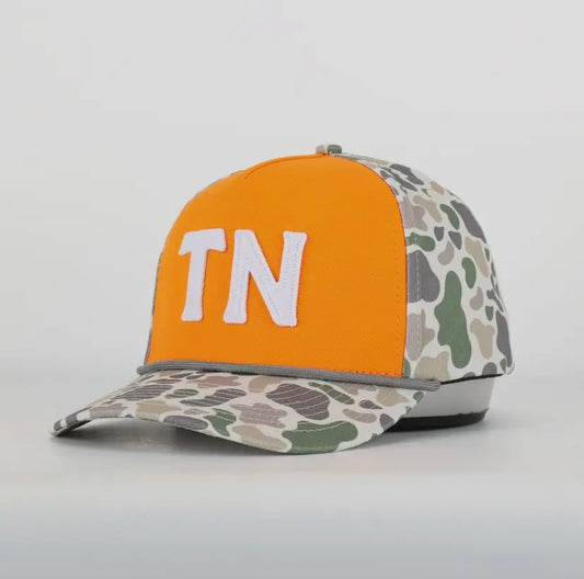 TN Knox Orange & Camo Rope Hat